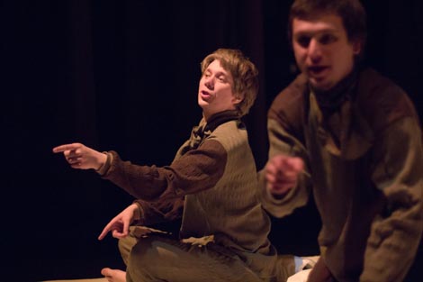 Kazališna družina Pinklec, Čakovec: Romano Bogdan (prema motivima priče Neposlušno mače Ivana Bjeliševa), <em>A tko si ti?</em>, red. Romano Bogdan, foto: Stela Horvat