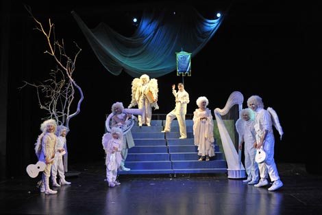 Gradsko kazalište Trešnja, Zagreb, Lada Martinac Kralj, Anđeli imaju krila, zar ne?, red. Ladislav Vindakijević