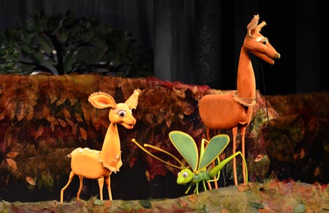 Zagrebačko kazalište lutka: Felix Salten – Davor Žagar, Bambi, red. Dražen Ferenčina