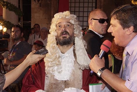 Predrag Vušović na otvaranju 59. Dubrovačkih ljetnih igara 2009.