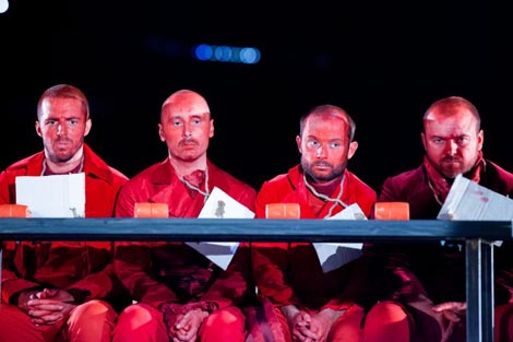 63. Dubrovačke ljetne igre: Festivalski dramski ansambl, Georg Büchner, Dantonova smrt, red. Oliver Frljić