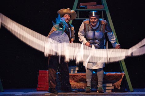 Kazalište slijepih i slabovidnih Novi život: Miguel de Cervantes Saavedra, Don Quijote bistri vitez tužnoga lica, red. Ana Prolić