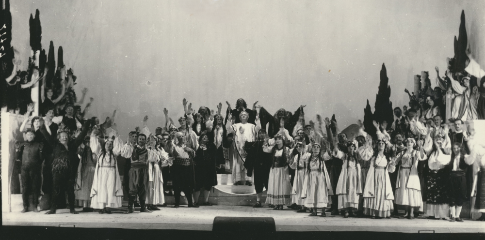 Ivan Gundulić, <em>Dubravka</em>, red. Tito Strozzi, HNK u Zagrebu, 1928.