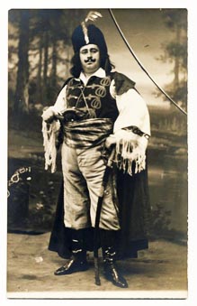 Dusan Mitrović kao Barun Trenk, 1916.