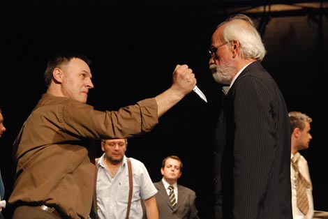 Knjaževsko-srpski teatar, Kragujevac, Bosansko narodno pozorište Zenica, Kazalište Virovitica: Reginald Rose, 12 gnjevnih ljudi, red. Neil Fleckman