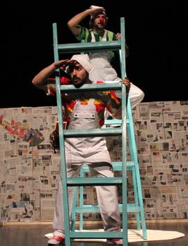 Scena Martin Hrvatskog doma Vukovar: Hrvoje Zalar, Fljuf i Žljuf, red. Robert Raponja