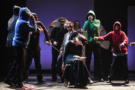 Satiričko kazalište Kerempuh, Zagreb: Janusz Głowacki, Fortinbras se napio, red. Vjeran Zuppa