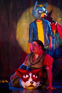 Osječko ljeto kulture: Dječje kazalište Branka Mihaljevića, Osijek: Jamesove mačke, red. Nikola Zavišić, foto: Marin Franov, ljetokulture.osijek.hr