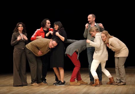 Gradsko dramsko kazalište Gavella, Zagreb: Kay Pollak, Kao na nebu, red. Rene Medvešek 