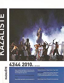 Kazalište, časopis za kazališnu umjetnost, gl. ur. Željka Turčinović, br. 43/44, Hrvatski centar ITI Unesco, 2010.