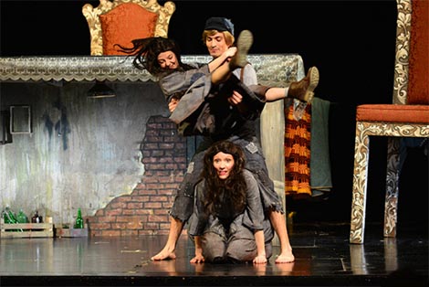 Gradsko kazalište Žar ptica, Zagreb: Mark Twain, Kraljević i prosjak, red. Ivana Čoh Šverko