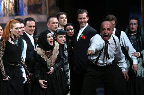 Hrvatsko narodno kazalište u Osijeku: Federico García Lorca, Krvavi svatovi, red. Damir Zlatar Frey