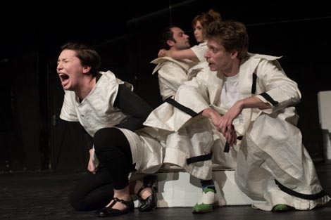 Teatar &TD, Zagreb: Vedran Hleb (prema romanu Petera Handkea), Ljevoruka, red. Vedran Hleb