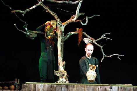 Dječje kazalište Dubrava, Zagreb, i Gledališče Glej, Ljubljana: Luda šuma (prema motivima basni Sergeja Kozlova), red. Peter Kus
