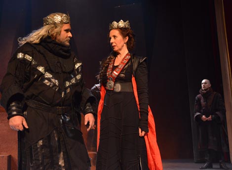 Kazalište Marina Držića, Dubrovnik: William Shakespeare, Macbeth, red. Matko Sršen, foto: Željko Tutnjević