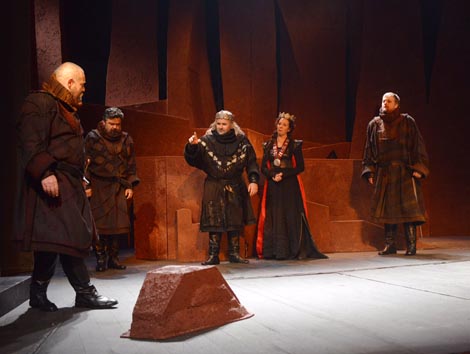 Kazalište Marina Držića, Dubrovnik: William Shakespeare, Macbeth, red. Matko Sršen, foto: Željko Tutnjević