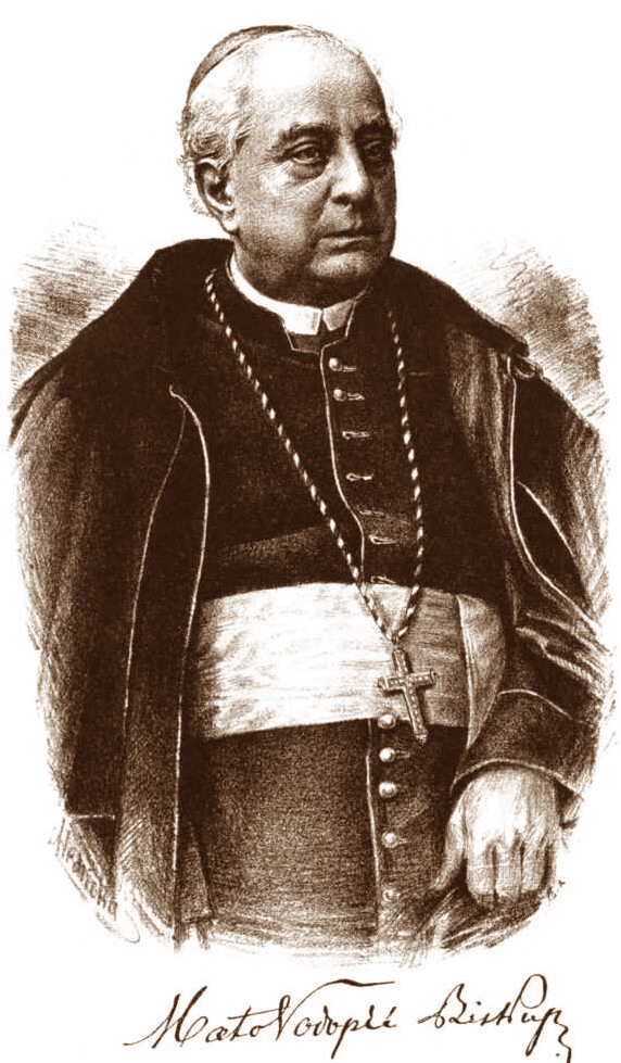 Mato Vodopić (Dubrovnik, 13. prosinca 1816. - Dubrovnik, 13. ožujka 1893.), hrvatski teolog, biskup, književnik i prirodoslovac