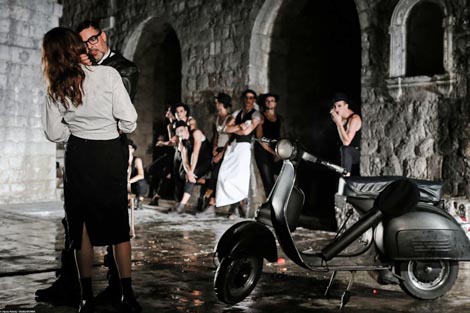 63. Dubrovačke ljetne igre: Dubrovačke ljetne igre i Hrvatsko narodno kazalište u Zagrebu u suradnji s Pandur.Theaters, Euripid: Medeja, red. Tomaž Pandur, foto: Aljoša Rebolj, www.dubrovnik-festival.hr