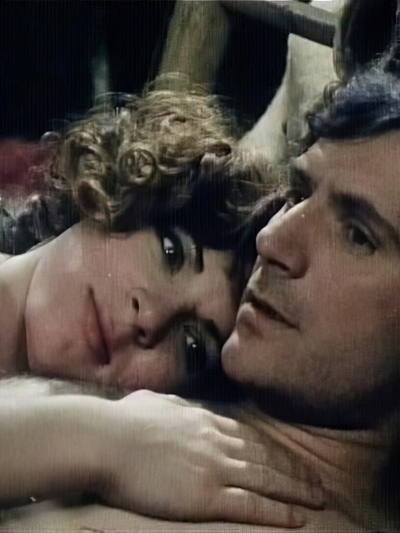 Mira Furlan kao Eva i Rade Šerbedžija kao Krešimir, <em>Putovanje u Vučjak</em>, 1986., red. Eduard Galić