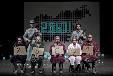 Prešernovo gledališče Kranj, 25.671 – Moja dežela, autorski projekt Olivera Frljića