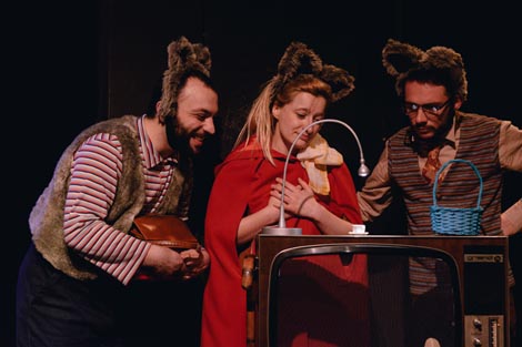 Mala scena, Zagreb Renato Baretić i Davor Šunk, Muka malog vuka, red. Morana Dolenc