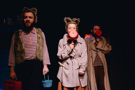 Mala scena, Zagreb Renato Baretić i Davor Šunk, Muka malog vuka, red. Morana Dolenc