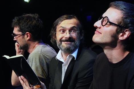 Teatar Exit, Zagreb, Ludens Teatar, Koprivnica: Saša Anočić, Priroda i društvo, red. Saša Anočić