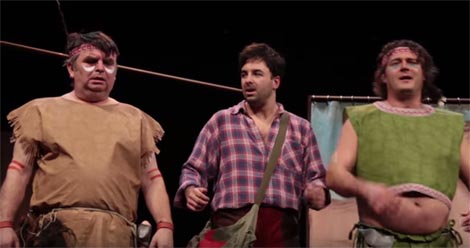 Kerekesh Teatar, Varaždin, i Hrvatsko narodno kazalište u Varaždinu: Jean-Baptiste Poquelin Molière, Očeš nečeš, doktor, red. Ljubomir Kerekeš