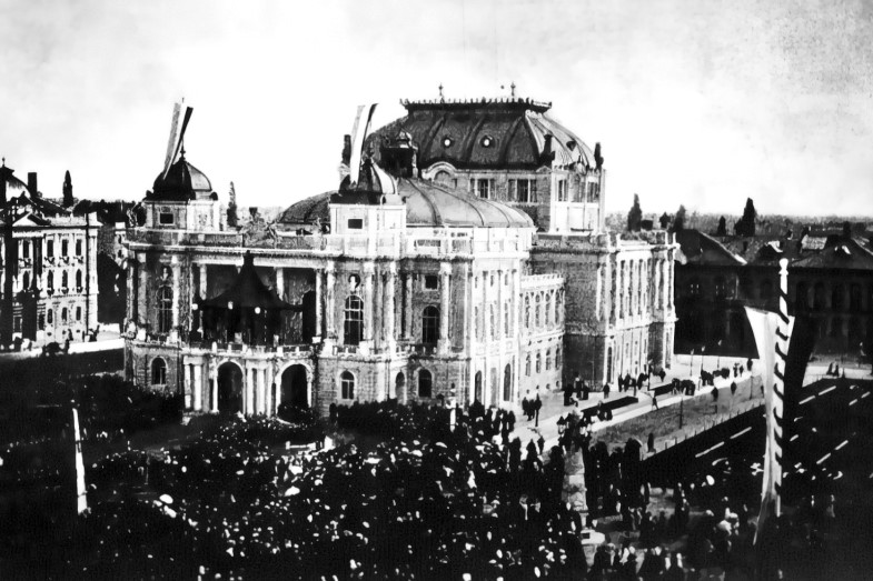 Svečano otvaranje nove zgrade HNK-a u Zagrebu, 14. listopada 1895.