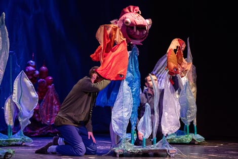 Dječje kazalište Branka Mihaljevića, Osijek: Priča s morskog dna (prema motivima zbirke Monike Kompanikove Dubomorske priče), red. Maja Lučić Vuković