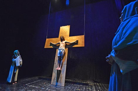 Gradsko kazalište Marina Držića, Dubrovnik: Ivan Antun Nenadić, Prikazanje muke Isusove, red. Ivan Leo Lemo