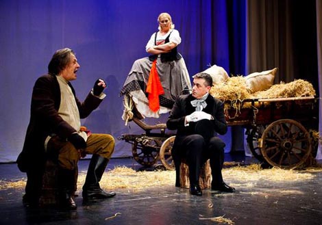 Hrvatsko narodno kazalište u Šibeniku, Anton Pavlovič Čehov, Medvjed / Prosidba, red. Zoran Mužić