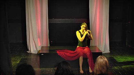 Umjetnička akademija u Osijeku: Miroslav Krleža, Krležina Saloma, mentorica Maja Đurinović