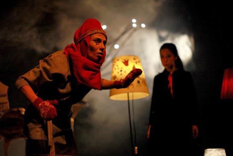 Lutkovno gledališče Ljubljana, Hans Christian Andersen – Andrej Jaklič, Snježna kraljica, Tijana Zinajić