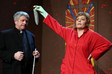 Satiričko kazalište Kerempuh, Zagreb: Mate Matišić, Svećenikova djeca, red. Mario Kovač