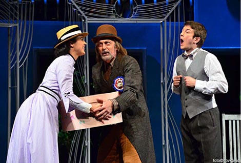 Zagrebačko gradsko kazalište Komedija: Eugène Labiche, Talijanski slamnati šešir, red. Georgij Paro
