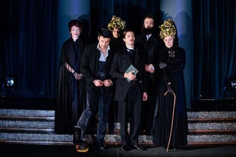 Scena 121 Gradskog dramskog kazališta Gavella, Zagreb: Filip Šovagović (koncept), Tesla Anonimus