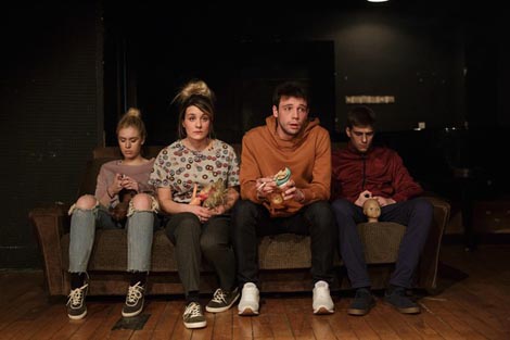 RUPER, Teatar &TD, Zagreb:  Ivana Sajko, To nismo mi, to je samo staklo, autori predstave Saša Božić, Franka Perković, Ivan Penović