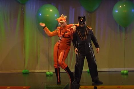 Teatar Naranča, Pula: Igor Bojović, Tri praščića, red. Majkl Mikolić