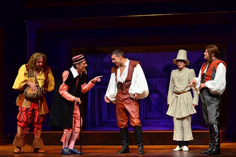 Zagrebačko gradsko kazalište Komedija, Zagreb: William Shakespeare, Ukroćena goropadnica, red. Nina Kleflin, foto: © Novković