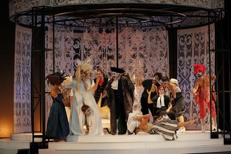 HNK Ivana pl. Zajca, Rijeka, Talijanska drama: Carlo Goldoni, La finta ammalata / Umišljena bolesnica, red. Saša Broz