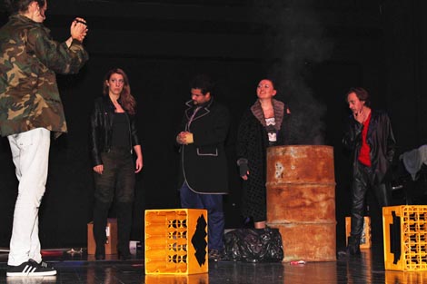 Gradsko kazalište Požega i Umjetnička akademija u Osijeku: Vladimir Stojsavljević, Umjetnička akcija, red. Majkl Mikolić