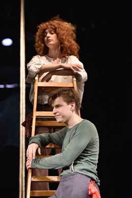 Gradsko kazalište Trešnja, Zagreb: Kurt Held / Thomas Birkmeir, Zora riđokosa, red. Rene Medvešek, foto: © Damil Kalogjera