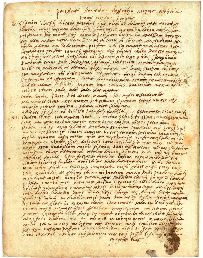 Prolog <em>Džuha Krpete</em> Marina Držića