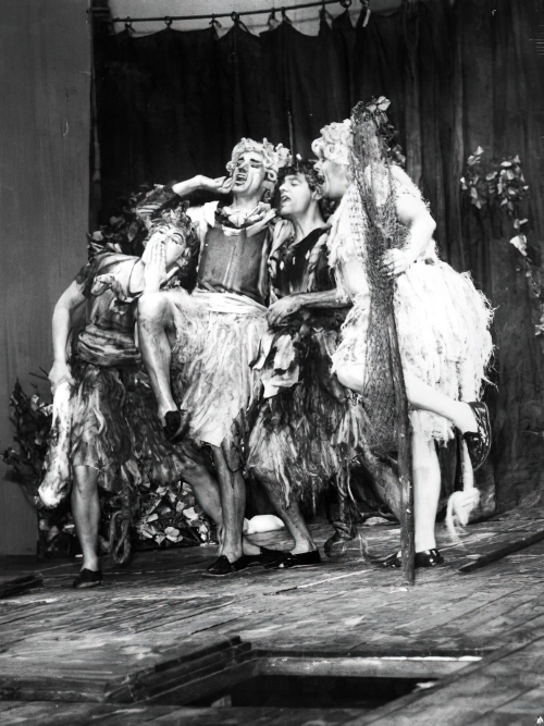 Nikola Nalješković, <em>Tri farse</em> (prema <em>Komediji trećoj</em>), red. Božidar Violić, Kazalište Gavella, 1967. 